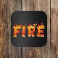 Fire And Ice Last Minute Halloween Matching Couple Costume Coaster thumb 0