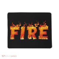 Fire And Ice Last Minute Halloween Matching Couple Costume Mousepad thumb 0