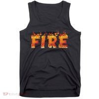 Fire And Ice Last Minute Halloween Matching Couple Costume Tank Top thumb 0