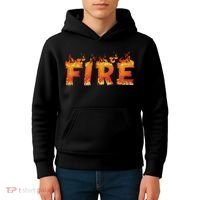 Fire And Ice Last Minute Halloween Matching Couple Costume Kids Hoodie thumb 4