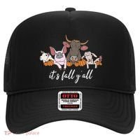 Farm Animals ItS Fall YAll Pumpkins Autumn Halloween Gift Hat thumb 0