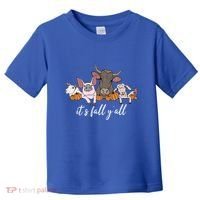 Farm Animals ItS Fall YAll Pumpkins Autumn Halloween Gift Toddler T-Shirt thumb 0