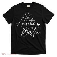 Funny Auntie Is My Bestie Auntie Niece Nephew T-Shirt thumb 0