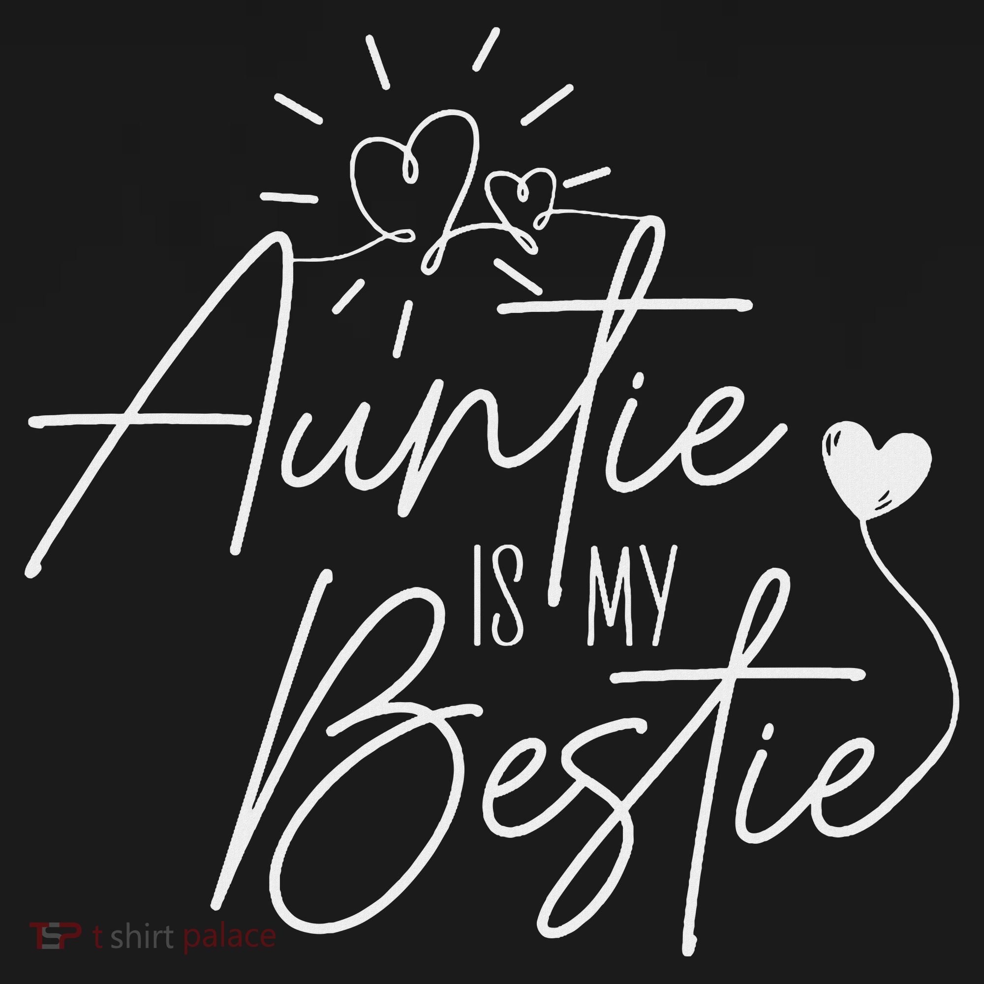 Funny Auntie Is My Bestie Auntie Niece Nephew T-Shirt