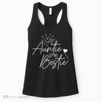 Funny Auntie Is My Bestie Auntie Niece Nephew Women's Tank Top thumb 0