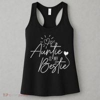 Funny Auntie Is My Bestie Auntie Niece Nephew Women's Tank Top thumb 3