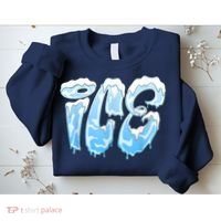 Fire And Ice Costume Halloween Family Matching Ice And Baby Sweatshirt thumb 2