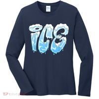 Fire And Ice Costume Halloween Family Matching Ice And Baby Women's Long Sleeve Shirt thumb 0
