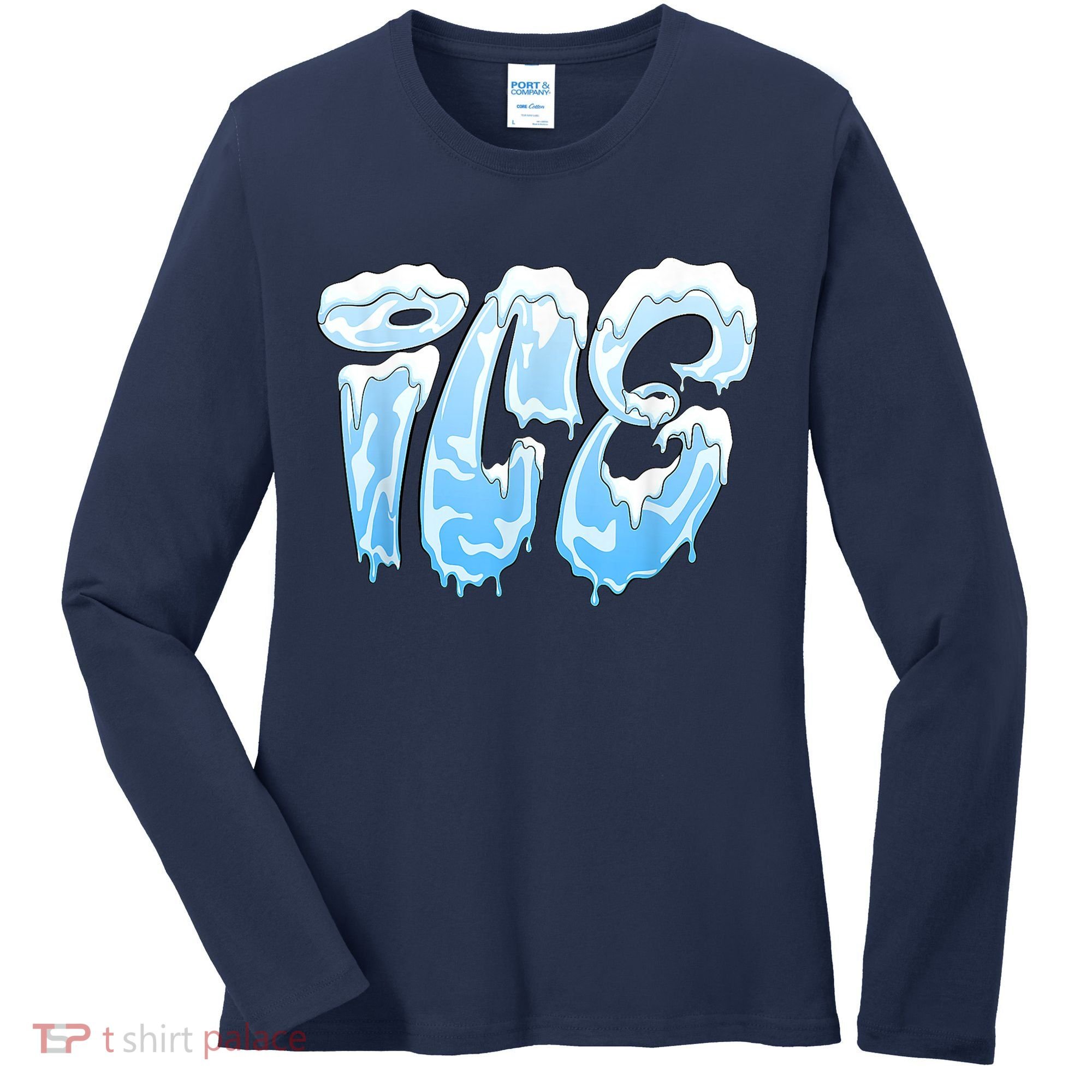 Fire And Ice Costume Halloween Family Matching Ice And Baby Women's Long Sleeve Shirt