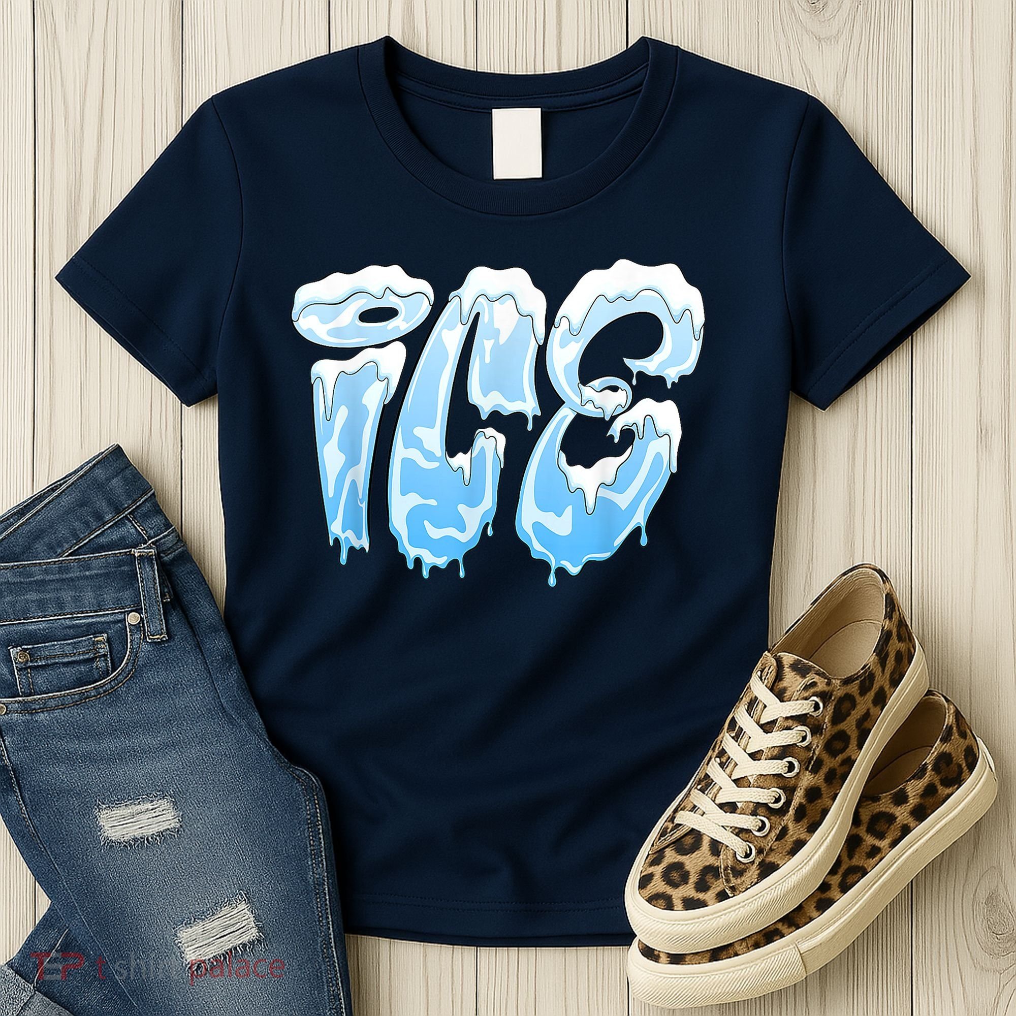Fire And Ice Costume Halloween Family Matching Ice And Baby Women's T-Shirt