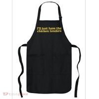 Funny animal I'll Just Have The Chicken Tenders   Apron thumb 0