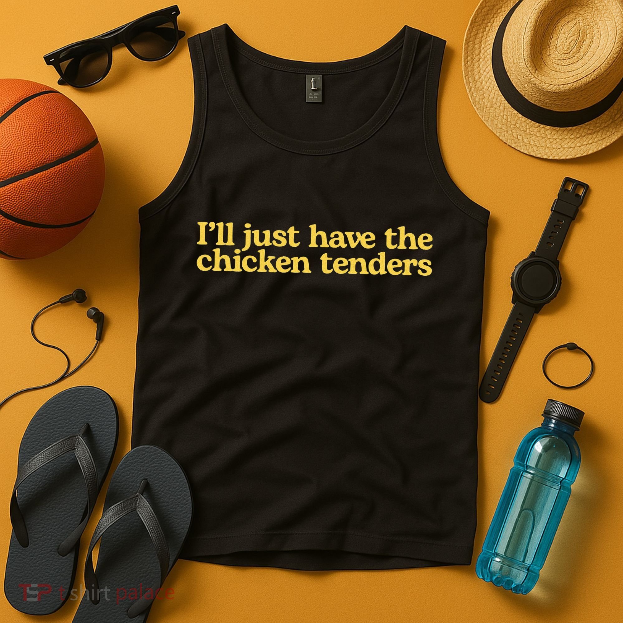 Funny animal I'll Just Have The Chicken Tenders   Tank Top
