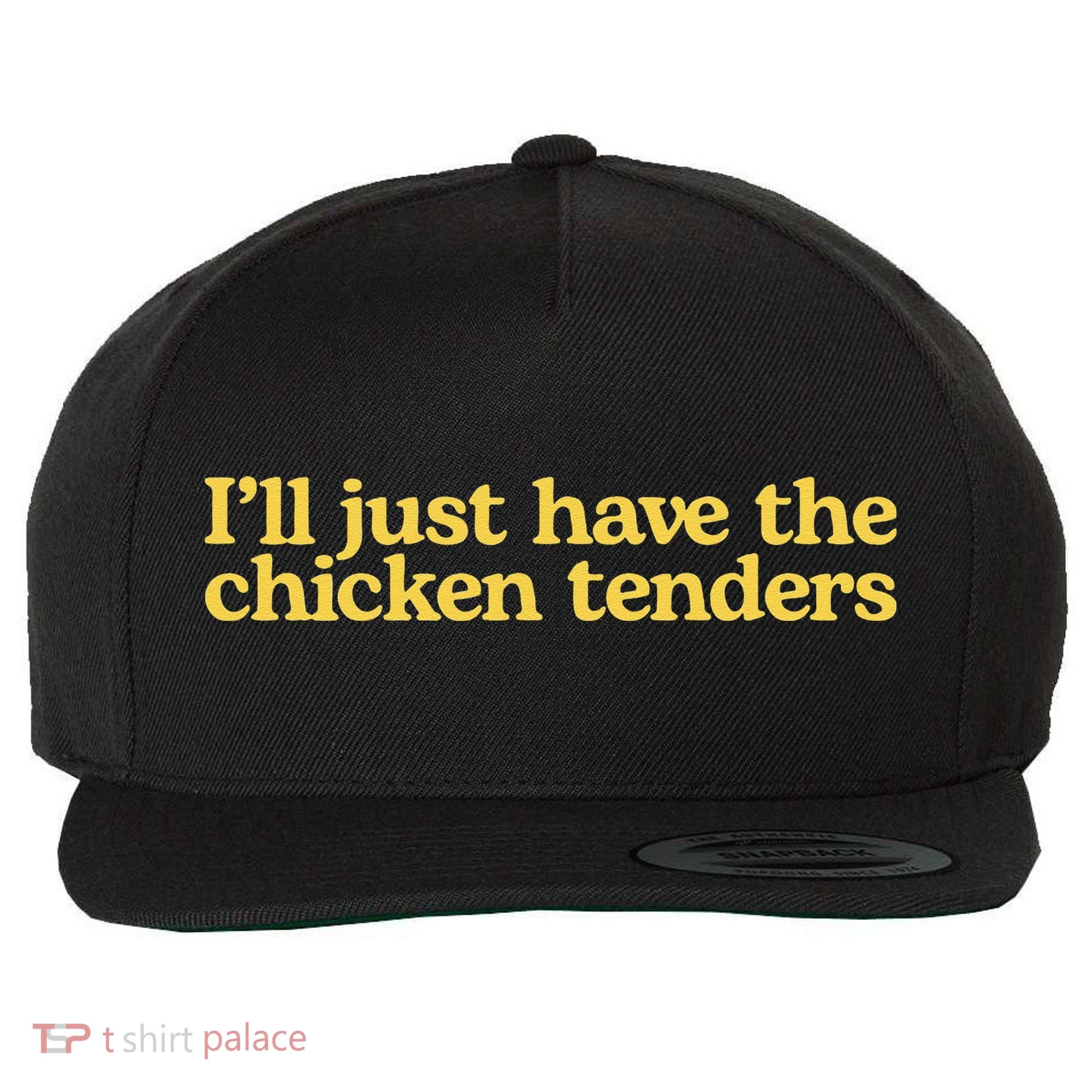 Funny animal I'll Just Have The Chicken Tenders   Wool Snapback Cap