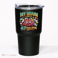 Funny ADHD Internet Humor My Brain Has 67 Tabs Open Tumbler thumb 0