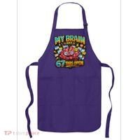 Funny ADHD Internet Humor My Brain Has 67 Tabs Open Apron thumb 0