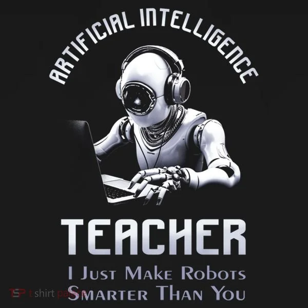 Funny Artificial Intelligence Teacher Robotics Engineer Great Gift Bucket Hat