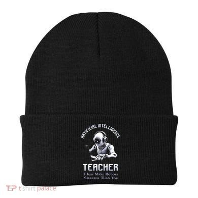 Funny Artificial Intelligence Teacher Robotics Engineer Great Gift Beanie