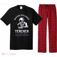 Funny Artificial Intelligence Teacher Robotics Engineer Great Gift Pajama Set thumb 0