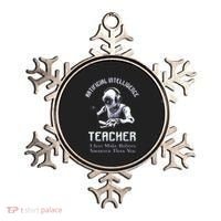 Funny Artificial Intelligence Teacher Robotics Engineer Great Gift Ornament thumb 0