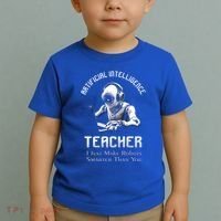 Funny Artificial Intelligence Teacher Robotics Engineer Great Gift Toddler T-Shirt thumb 2