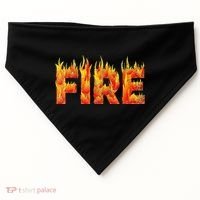 Fire and Ice Halloween Family Costume USA-Made Doggie Bandana thumb 0