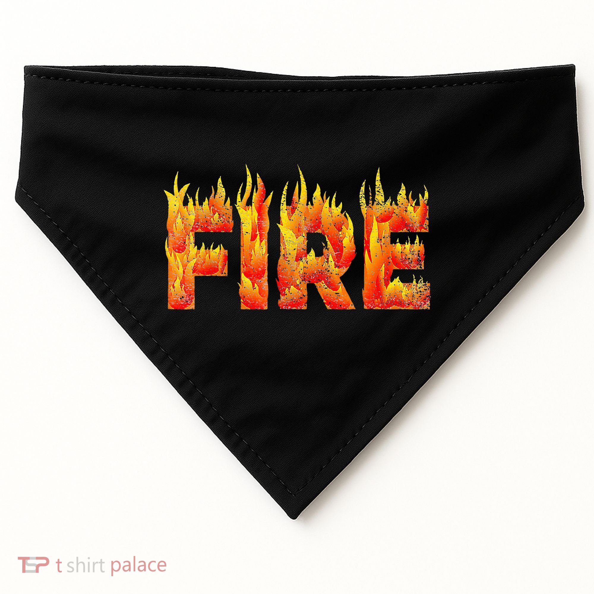 Fire and Ice Halloween Family Costume USA-Made Doggie Bandana