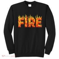 Fire and Ice Halloween Family Costume Sweatshirt thumb 0