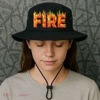 Fire and Ice Halloween Family Costume Bucket Hat thumb 3