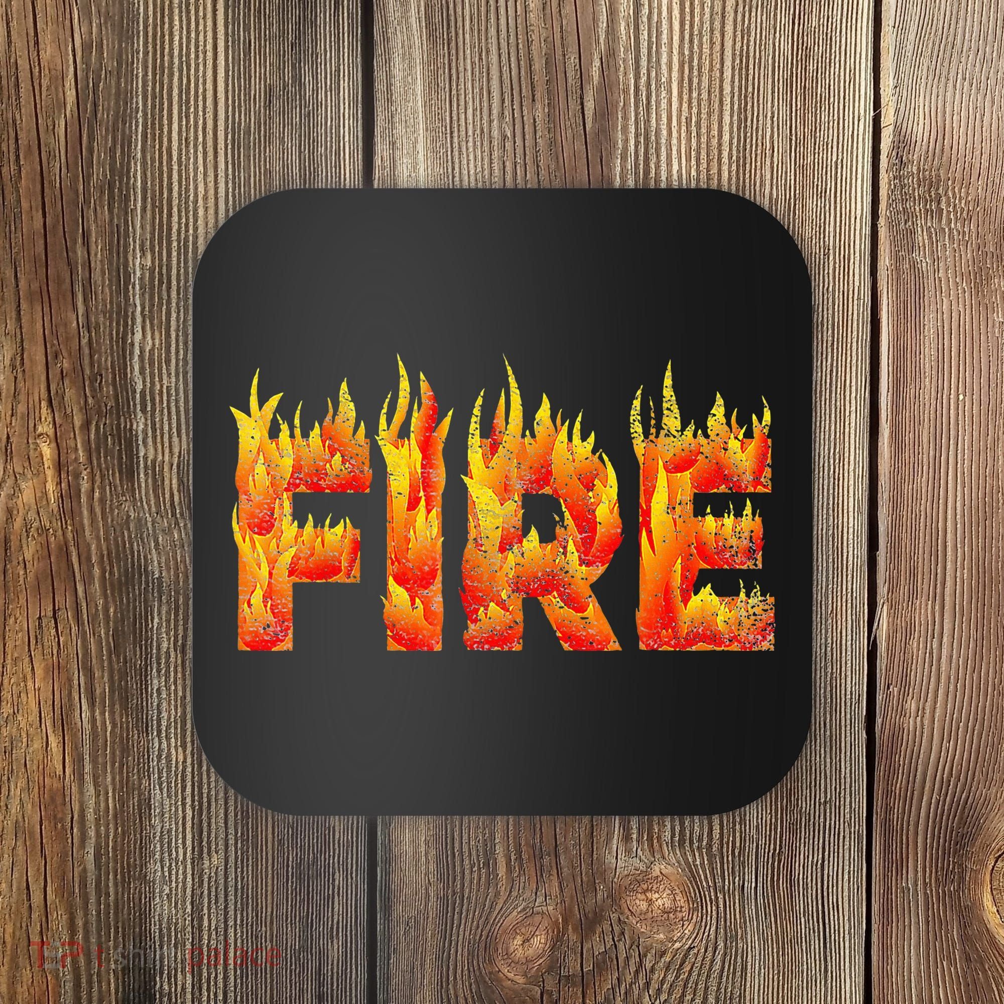 Fire and Ice Halloween Family Costume Coaster