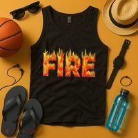 Fire and Ice Halloween Family Costume Tank Top thumb 4