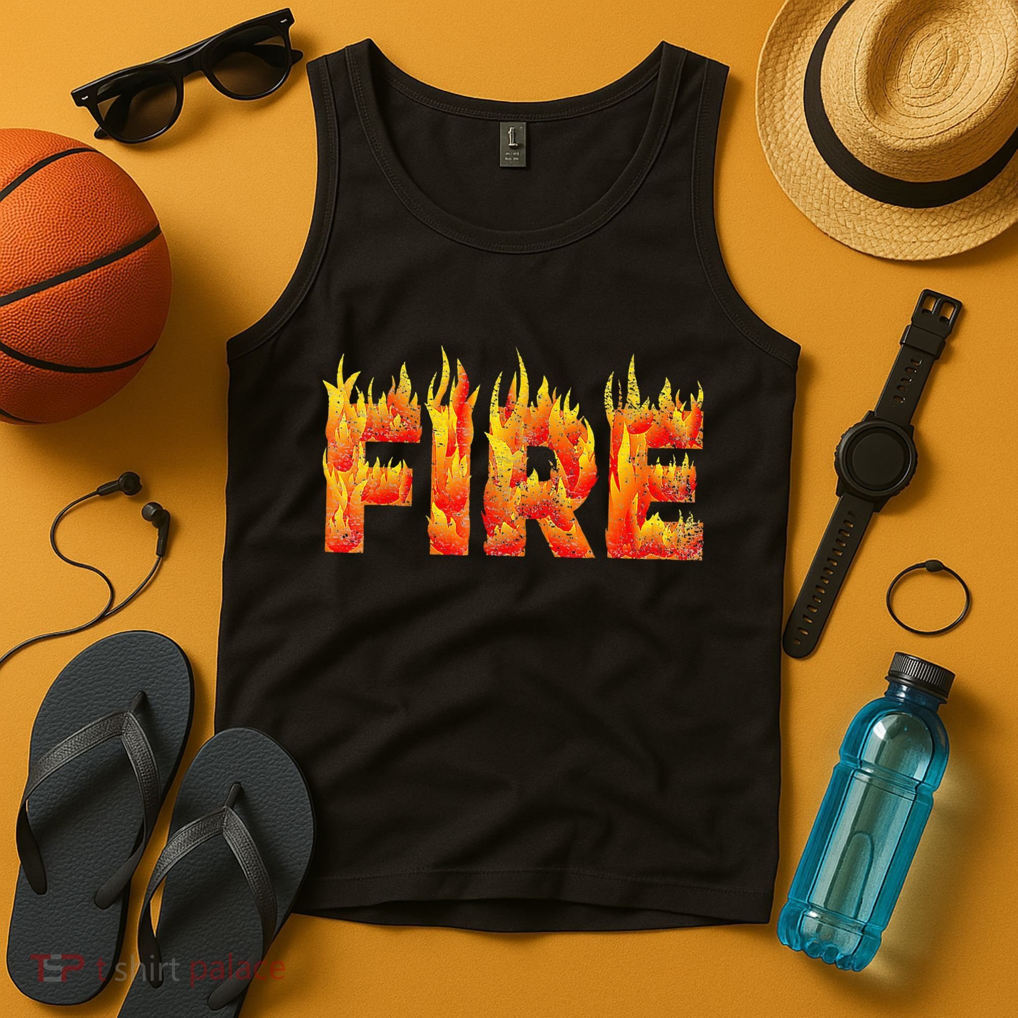 Fire and Ice Halloween Family Costume Tank Top