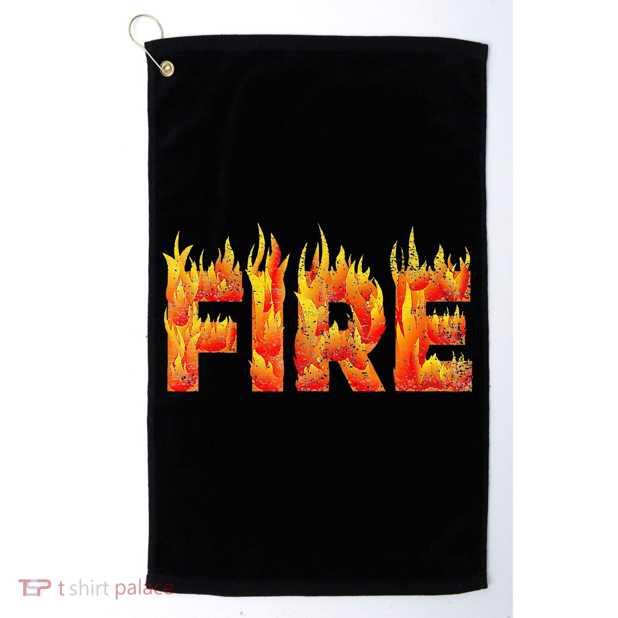 Fire and Ice Halloween Family Costume Golf Towel
