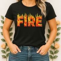Fire and Ice Halloween Family Costume Women's T-Shirt thumb 2