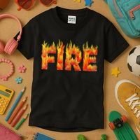 Fire and Ice Halloween Family Costume Kids T-Shirt thumb 3