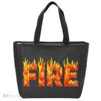 Fire and Ice Halloween Family Costume Tote Bag thumb 0