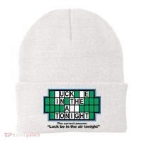 Funny Adult Inappropriate Humor Puzzle Beanie thumb 0