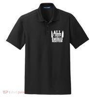 Funny All I Need Is More Knives Dry Zone Grid Polo thumb 0