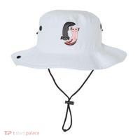 Funny Axolotl  I Yin Yang Reptile  Bucket Hat thumb 0