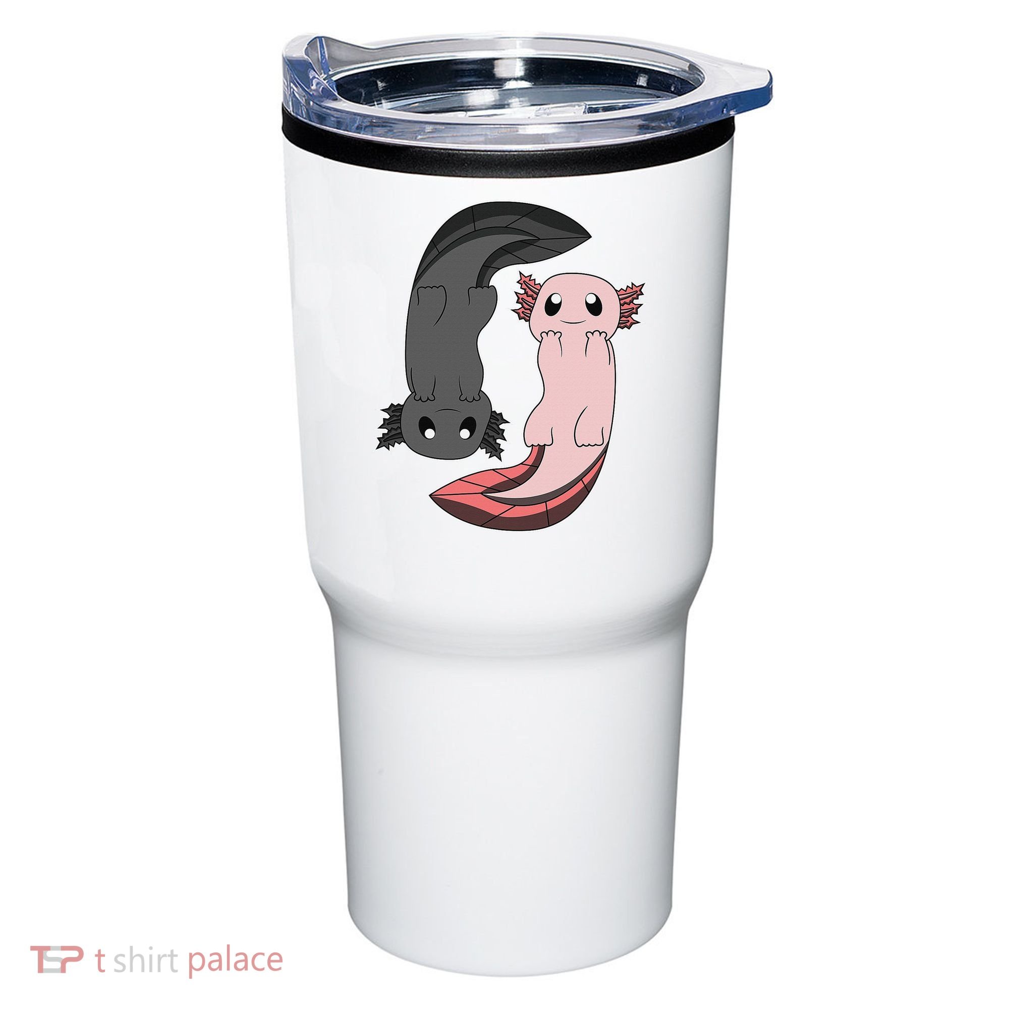 Funny Axolotl  I Yin Yang Reptile  Tumbler