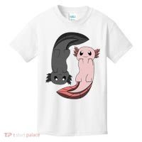 Funny Axolotl  I Yin Yang Reptile  Kids T-Shirt thumb 0