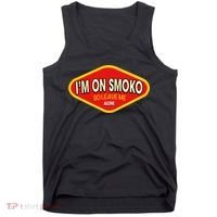 Funny Australia I'm On Smoko The Chats Straya Aussie Punk Tank Top thumb 0