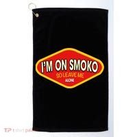 Funny Australia I'm On Smoko The Chats Straya Aussie Punk Golf Towel thumb 0