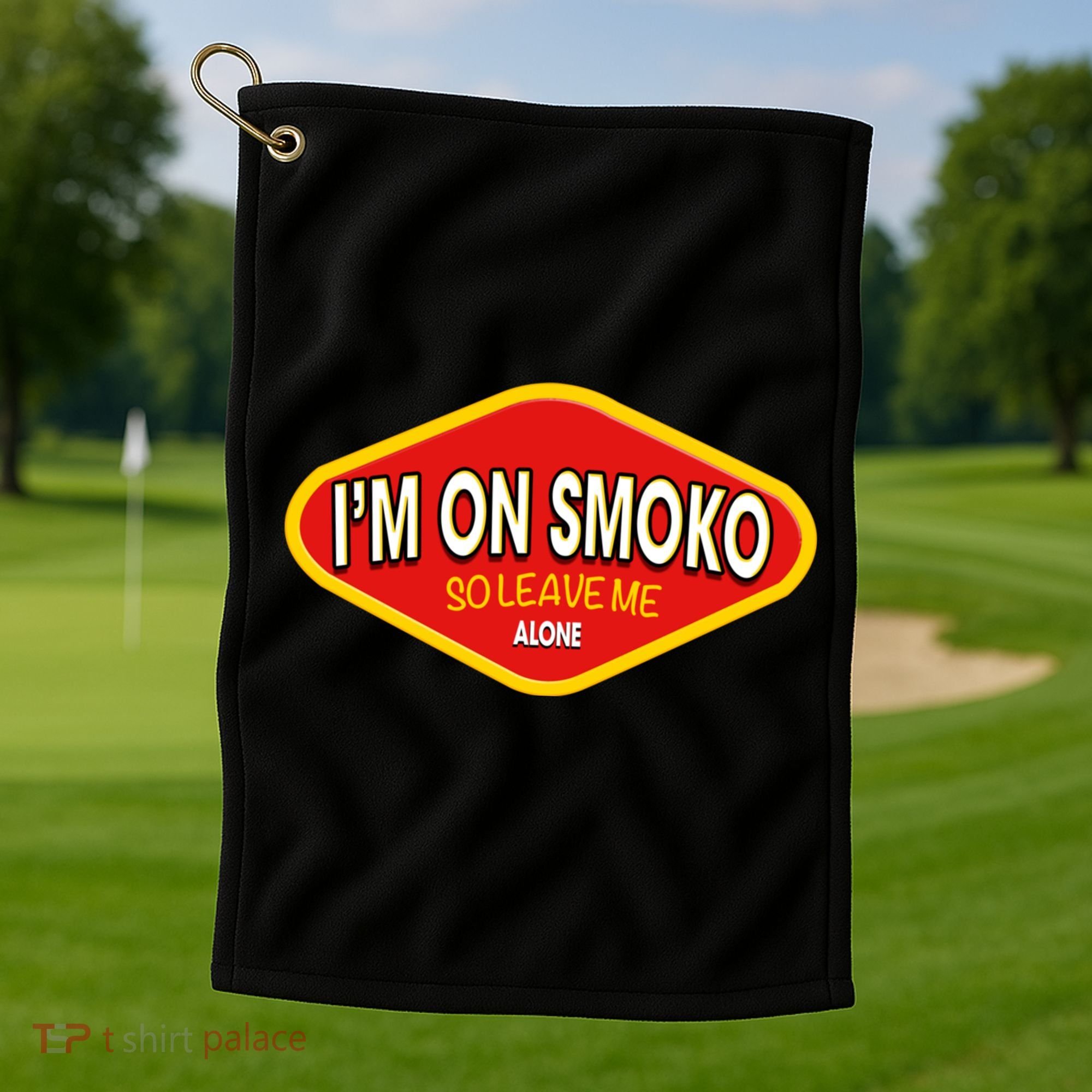 Funny Australia I'm On Smoko The Chats Straya Aussie Punk Golf Towel