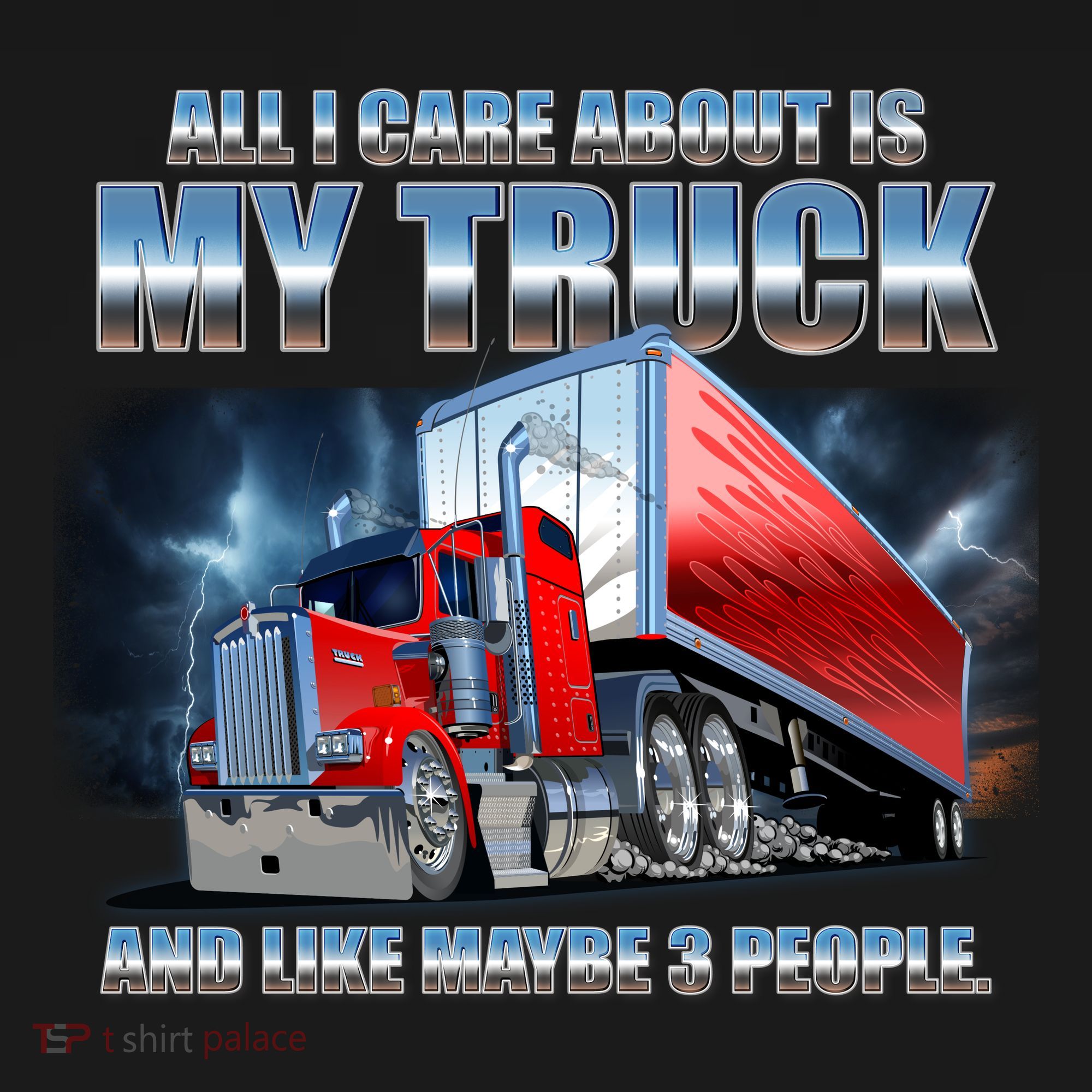 Funny All I Care About Is My Truck And Maybe 3 People Apron