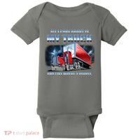 Funny All I Care About Is My Truck And Maybe 3 People Baby Bodysuit thumb 0