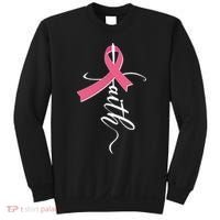 Faith Breast Cancer Awareness Ribbon Sweatshirt thumb 0