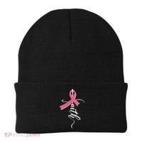 Faith Breast Cancer Awareness Ribbon Beanie thumb 0