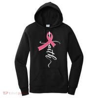 Faith Breast Cancer Awareness Ribbon Women's Hoodie thumb 0