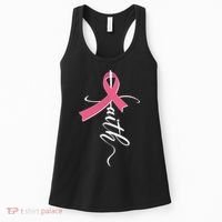 Faith Breast Cancer Awareness Ribbon Women's Tank Top thumb 0