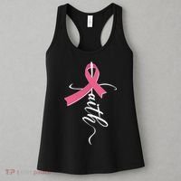 Faith Breast Cancer Awareness Ribbon Women's Tank Top thumb 3